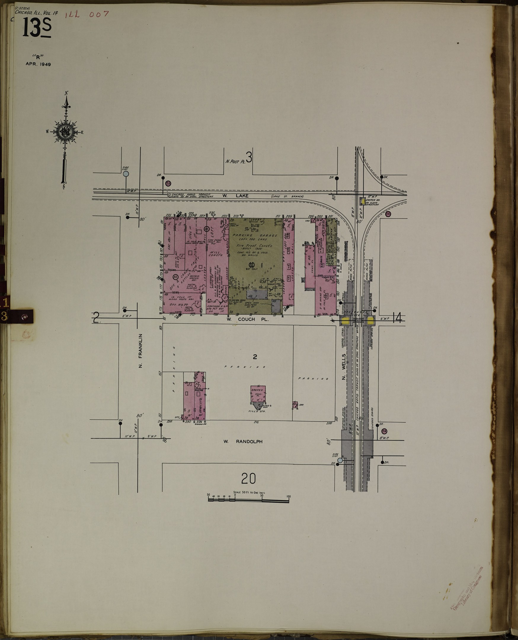 Offenes Buch mit detaillierter Stadtkarten-Illustration und umgebenem Text